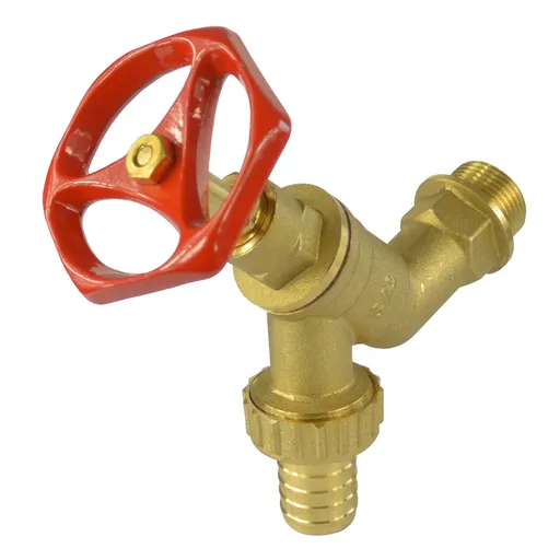 MEREO Klum Ventil uzavírací, výtokový, s nástavcem pro hadici, 1" PR8162