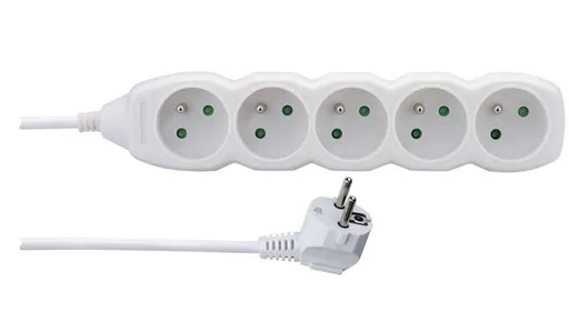 Emos prodlužovací šňůra P0511 - 5 zásuvek, 1.5m