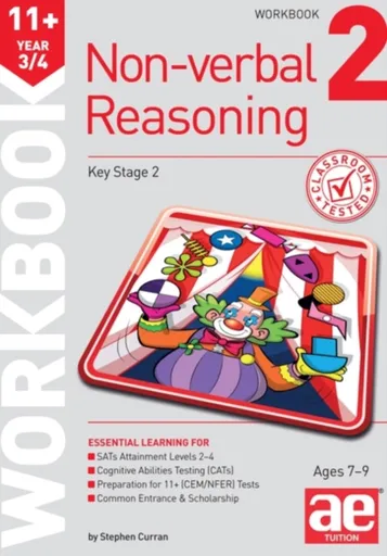 11+ Non-Verbal Reasoning Year 3/4 Workbook 2 - Stephen C. Curran, Andrea F. Richardson