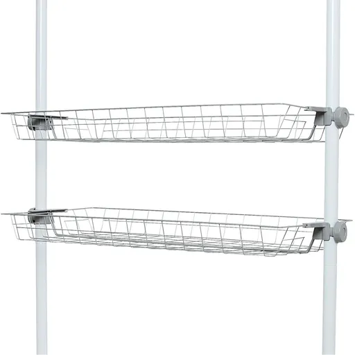 Wenko Sada 2 drátěných košů Herkules, bílá