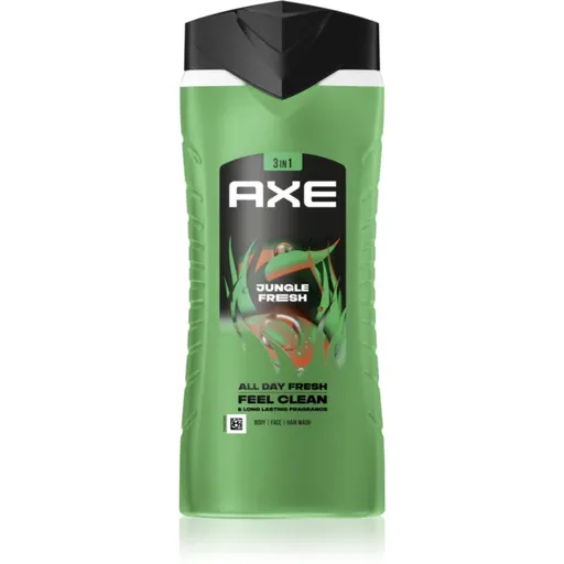 Axe Jungle Fresh sprchový gel na obličej, tělo a vlasy 400 ml