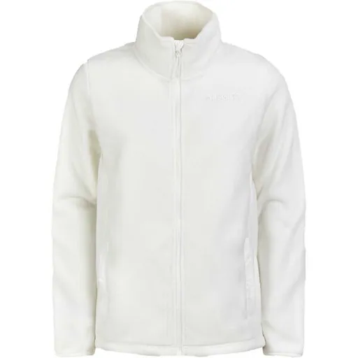 FUNDANGO SERENA Dámská fleecová mikina, bílá, velikost