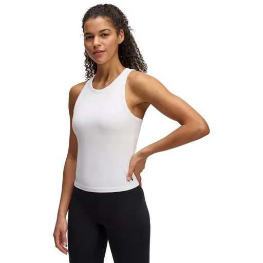 Under Armour MOTION HIGH NECK TANK Dámské tílko, bílá, velikost M