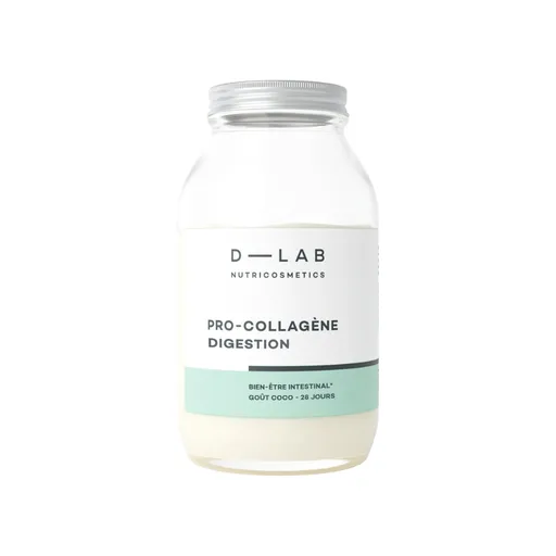 D-LAB Pro-Collagen Digestion pro podporu trávení kokos 190 g