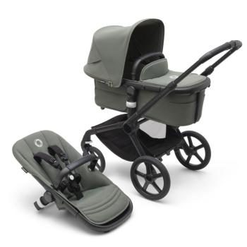 BUGABOO Kočárek kompletní Fox 5 Black/Forest green-Forest green