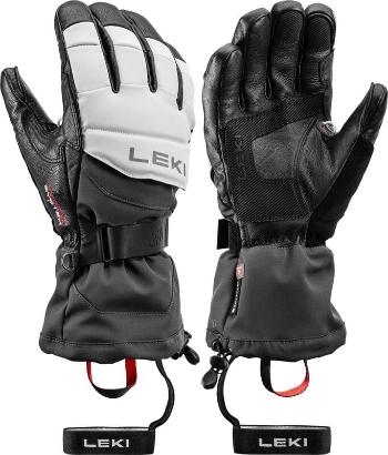 Leki Griffin Thermo 3D Black/Graphite/Sand 7 Lyžiarske rukavice