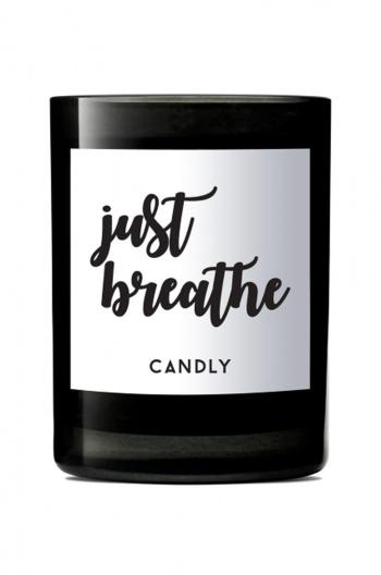 Candly - Vonná sójová svíčka Just breathe 250 g