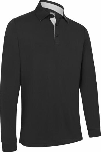 Callaway Mens Long Sleeve Performance Caviar XL Polo košile