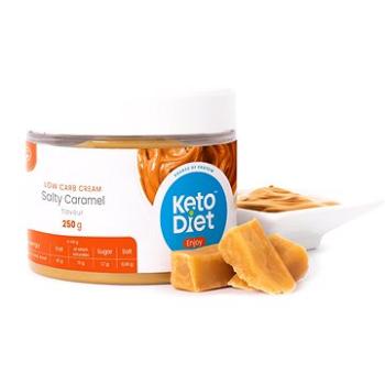 KetoDiet ENJOY Proteinový krém - příchuť slaný karamel (250 g ) (8594181012232)