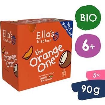 Ella's Kitchen BIO Orange One ovocné pyré s mangem (5× 90 g) (5060107332867)