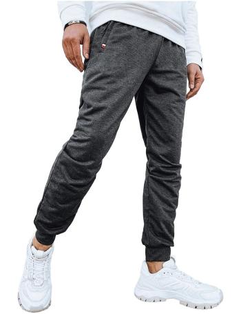 Tmavě šedé jogger tepláky vel. M/L