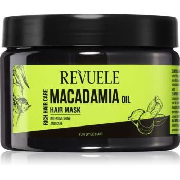 Revuele Macadamia Oil Hair Mask ošetřující maska pro barvené vlasy 360 ml