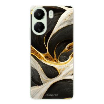 Odolné silikonové pouzdro iSaprio - Black and Gold - Xiaomi Redmi 13C