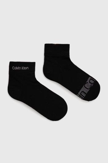 Ponožky Calvin Klein 4-pack pánské, černá barva, 701229666