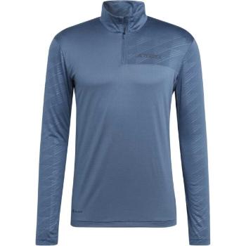 adidas TERREX MULTI LONG SLEEVE TEE Pánské outdoorové tričko, modrá, velikost