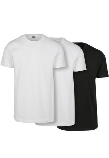 Urban Classics Basic Tee 3-Pack white/white/black - M