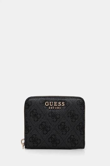 Peněženka Guess LAUREL černá barva, SWSG85 00137