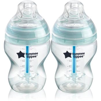 Tommee Tippee Closer To Nature Advanced Anti-colic kojenecká láhev DUO BALENÍ Slow Flow 0m+ 2x260 ml