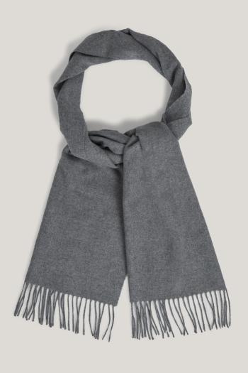 ŠÁLA GANT UNISEX. WOOL SCARF DARK GREY MELANGE