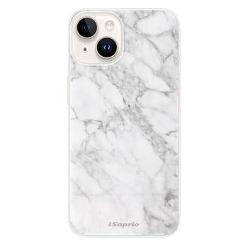 Odolné silikonové pouzdro iSaprio - SilverMarble 14 - iPhone 15