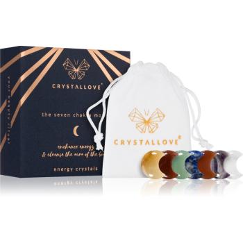 Crystallove Energy Crystals The Seven Chakra Moons masážní pomůcka 7 ks