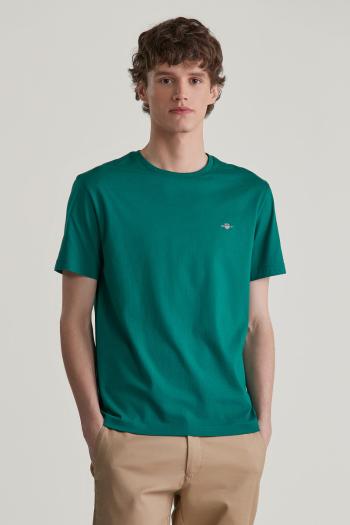 TRIČKO GANT REG SHIELD SS T-SHIRT DEEP FOREST GREEN