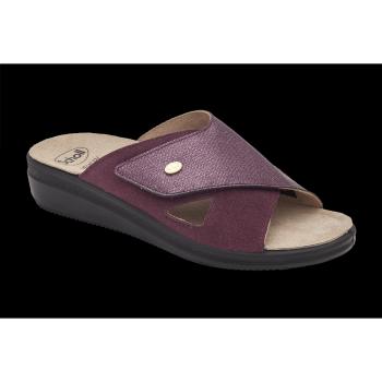 Papuci Scholl Antonia Cross burgundy, mărimea 41, 41 EU