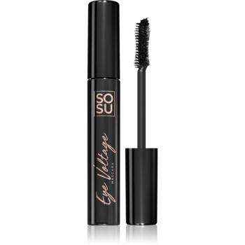 SOSU Cosmetics Eye Voltage voděodolná řasenka pro natočení a oddělení řas odstín Jet Black 10 ml