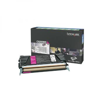 LEXMARK C5200MS - originální toner, purpurový, 1500 stran