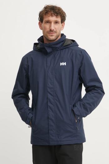 Bunda Helly Hansen DUBLINER INSULATED JACKET pánská, tmavomodrá barva, přechodná, 53117