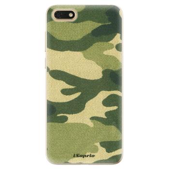 Odolné silikonové pouzdro iSaprio - Green Camuflage 01 - Huawei Honor 7S