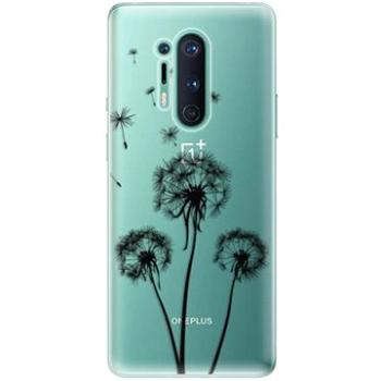 iSaprio Three Dandelions - black pro OnePlus 8 Pro (danbl-TPU3-OnePlus8p)