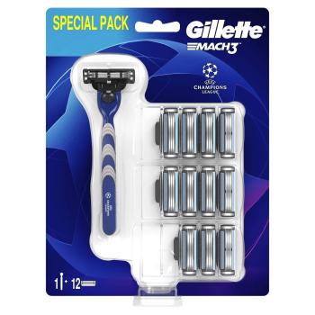 Gillette Holicí strojek Mach3 Reg + 12 hlavic