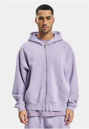 DEF Zip Hoody purple washed - XL