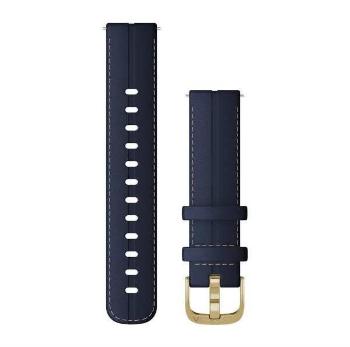 Szíj Garmin Quick Release 18 bőr - kék