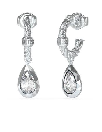 Guess Elegantní ocelové náušnice 4G Light JUBE05243JWRHT/U