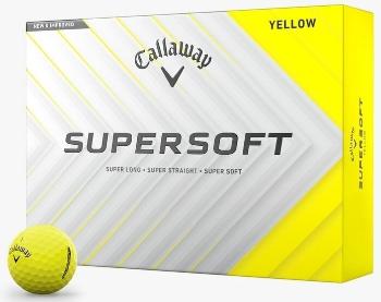 Callaway Supersoft 2025 Yellow Basic Golfové míčky