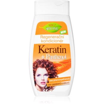 Bione Cosmetics Keratin + Panthenol regenerační kondicionér na vlasy 260 ml