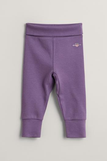 LEGÍNY GANT SHIELD LEGGINGS BORDEAUX PURPLE