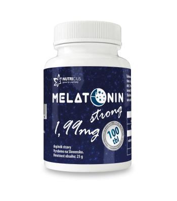 Nutricius Melatonin strong 1,99 mg 100 tablet