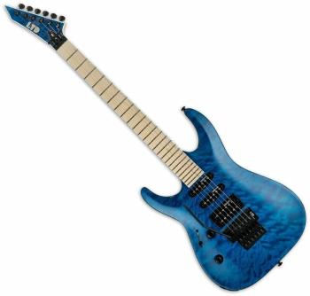 ESP LTD MH-203QM-LH See Thru Blue Elektrická kytara