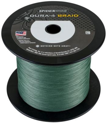 Spiderwire splétaná šňůra dura4 green-průměr 0,14 mm / nosnost 11,8 kg