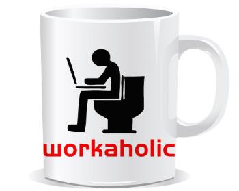 Hrnek Premium Workoholic