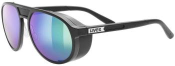UVEX MTN Classic Pure Black Matt/Mirror Green Sportovní brýle