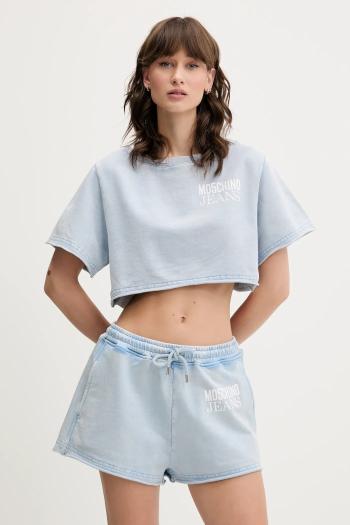Bavlnené tričko Moschino Jeans dámske, 1708 3730