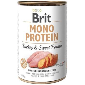 Brit Mono Protein turkey & sweet potato 400 g  (8595602555390   )