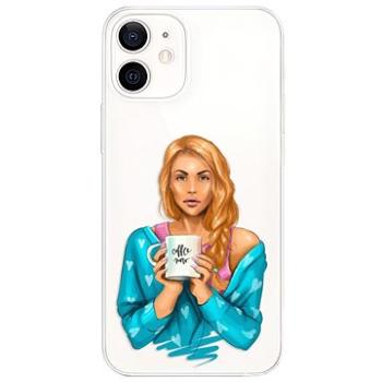 iSaprio Coffe Now - Redhead pro iPhone 12 mini (cofnored-TPU3-i12m)