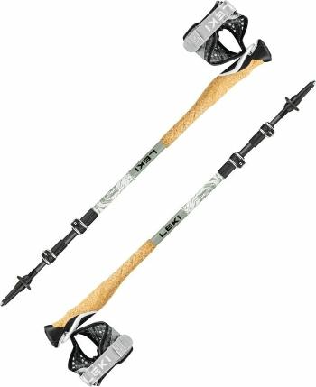 Leki Cross Trail Carbon White/Envy/Black 100 - 135 cm Turistické hole