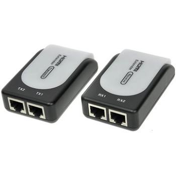 PremiumCord HDMI extender Cat5e na 60m (khext40)