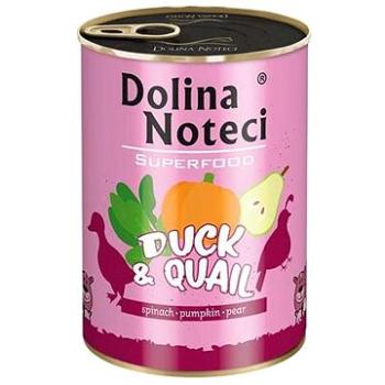 Dolina Noteci Superfood kachní a křepelčí 400g (5902921303602)